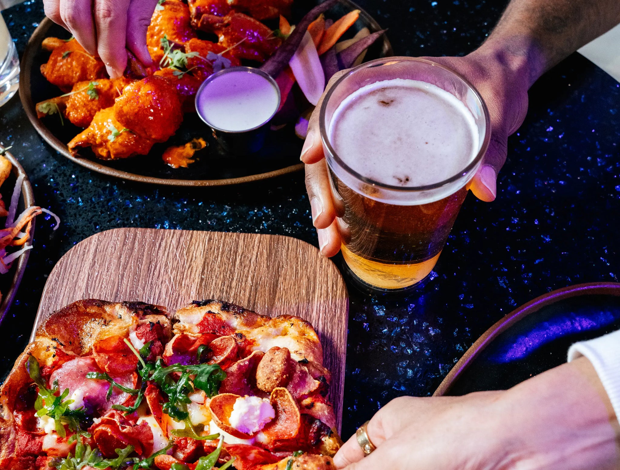 Where to Get Food and Drinks Near T-Mobile Arena Before a Game