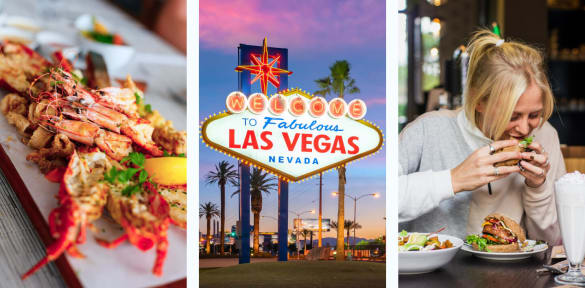 A beautifully plated dish from one of the best restaurants in Las Vegas, showcasing a top-tier dining experience.