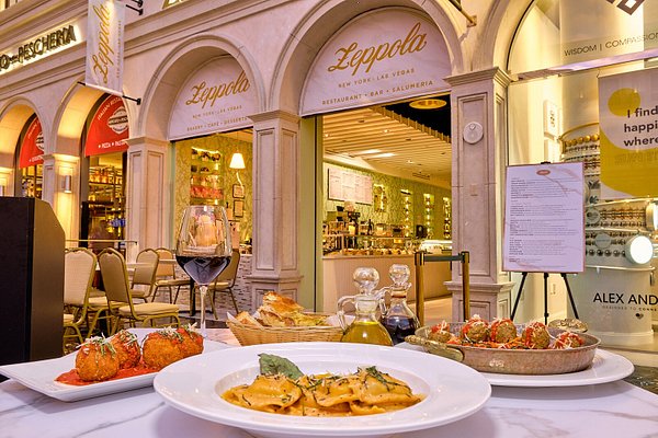 A variety of delicious dishes served at a Las Vegas restaurant, showcasing dining options for every budget.