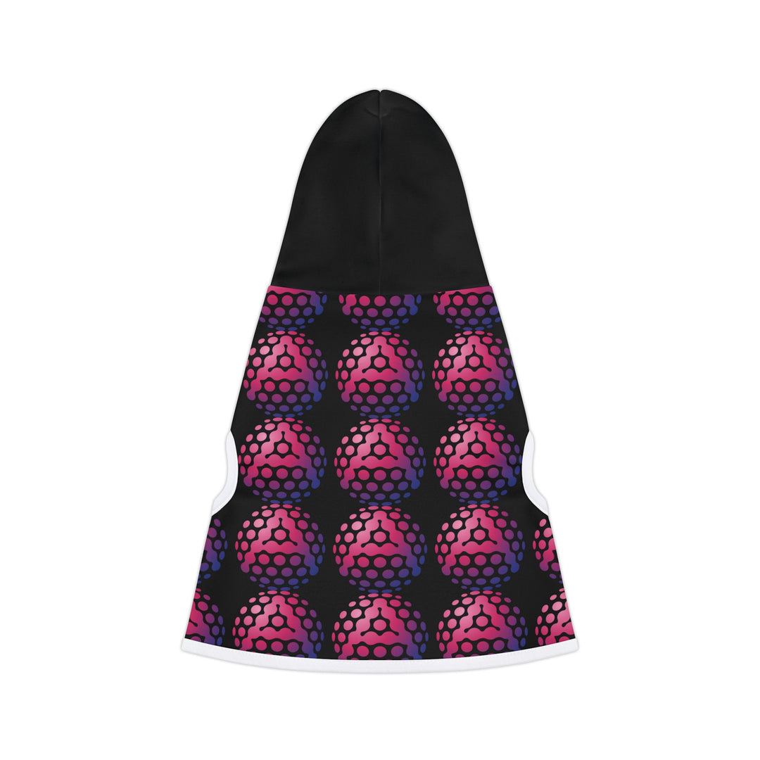 Cozy Pet Hoodie with Colorful Butterfly Design
