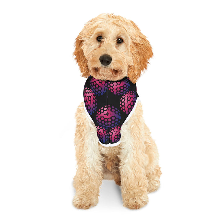Cozy Pet Hoodie with Colorful Butterfly Design