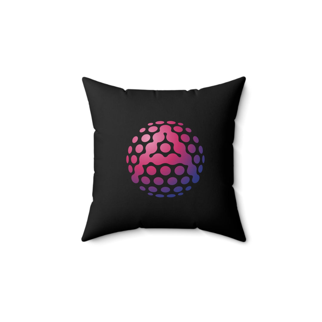 Golf-Inspired Spun Polyester Square Pillow