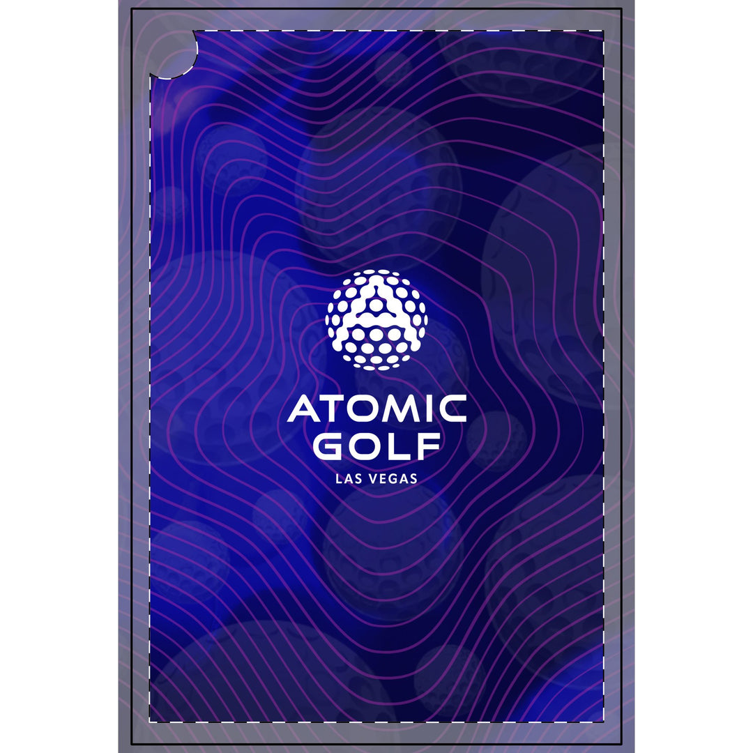 Atomic Golf Towels - Stylish Microfiber Golf Towels for Player