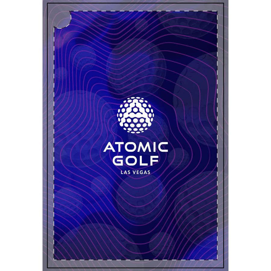 Atomic Golf Towels - Stylish Microfiber Golf Towels for Player