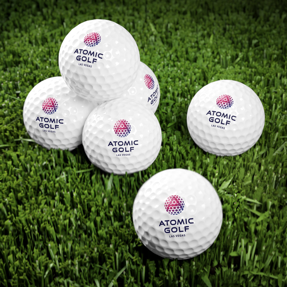 Atomic Golf Balls - Premium 6-Pack for Enthusiasts