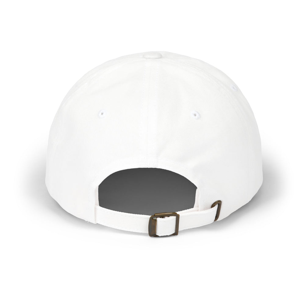 Atomic Golf Classic Dad Cap - White Adjustable Hat for Golf Lovers