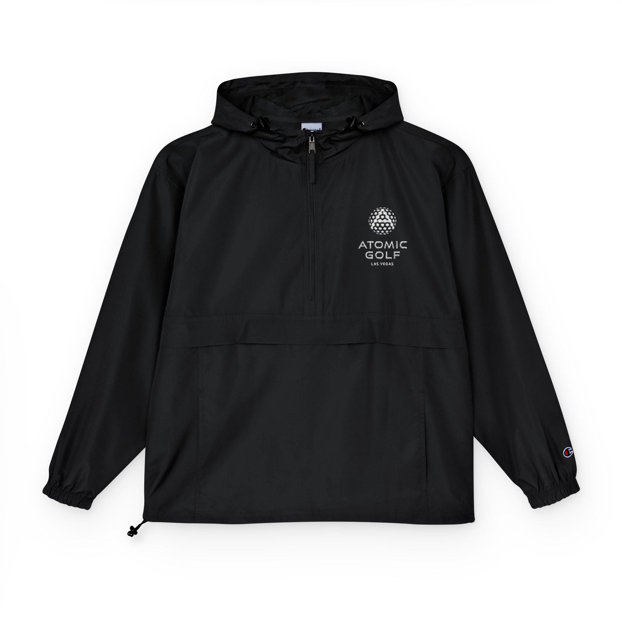 送料無料 いつまで All for Jacket Anorak Packable Lightweight Weather Golf Atomic – メンズウェア