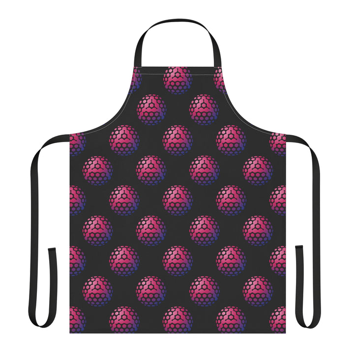 Vibrant Patterned Apron with 5-Color Straps - Perfect for Cooking Enthusiasts
