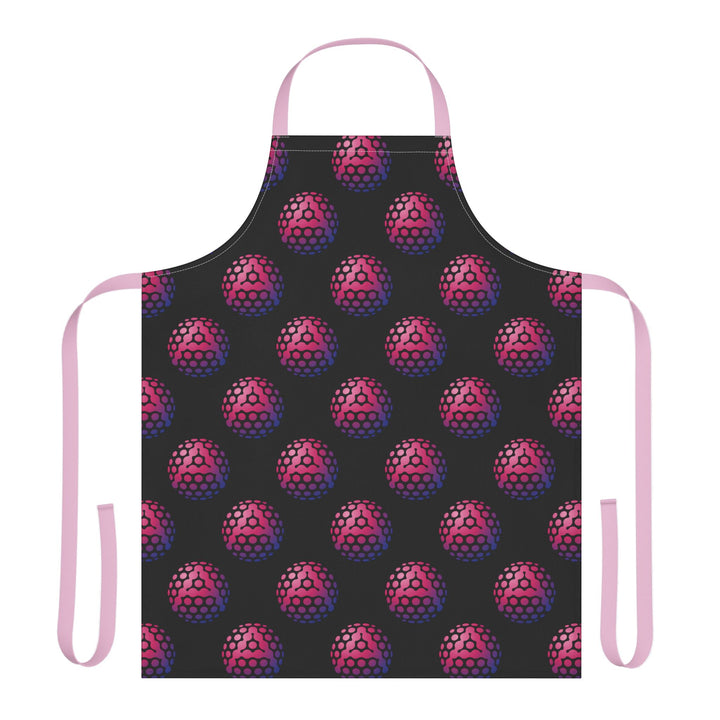 Vibrant Patterned Apron with 5-Color Straps - Perfect for Cooking Enthusiasts