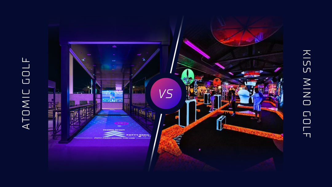 Atomic Golf vs KISS Mini Golf
