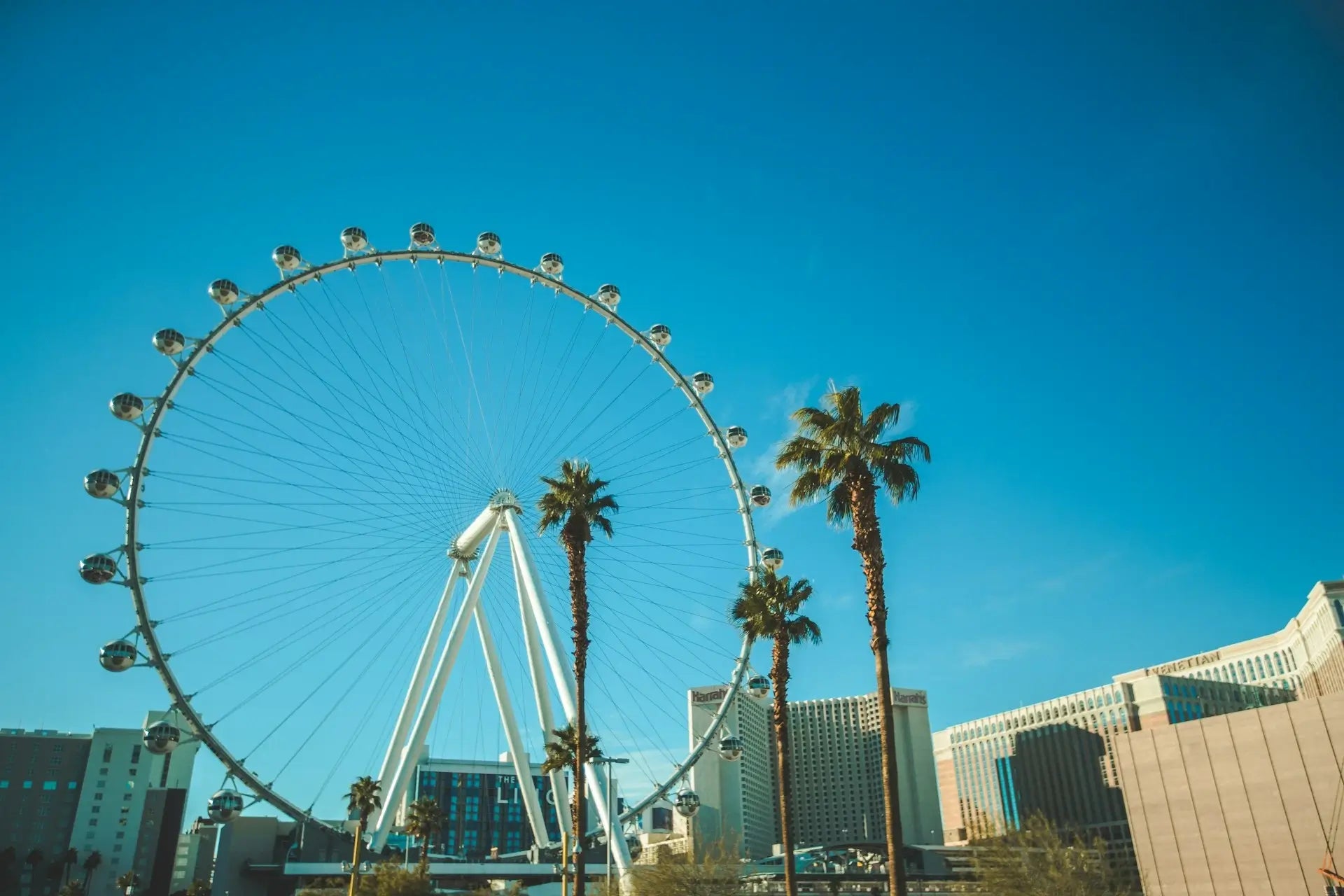 LINQ Promenade and High Roller Area