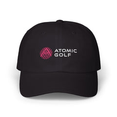 Atomic Golf Classic Dad Cap - Stylish Adjustable Golf Hat for Enthusiasts