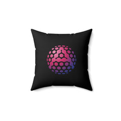Golf-Inspired Spun Polyester Square Pillow - Perfect for Decor & Gifts