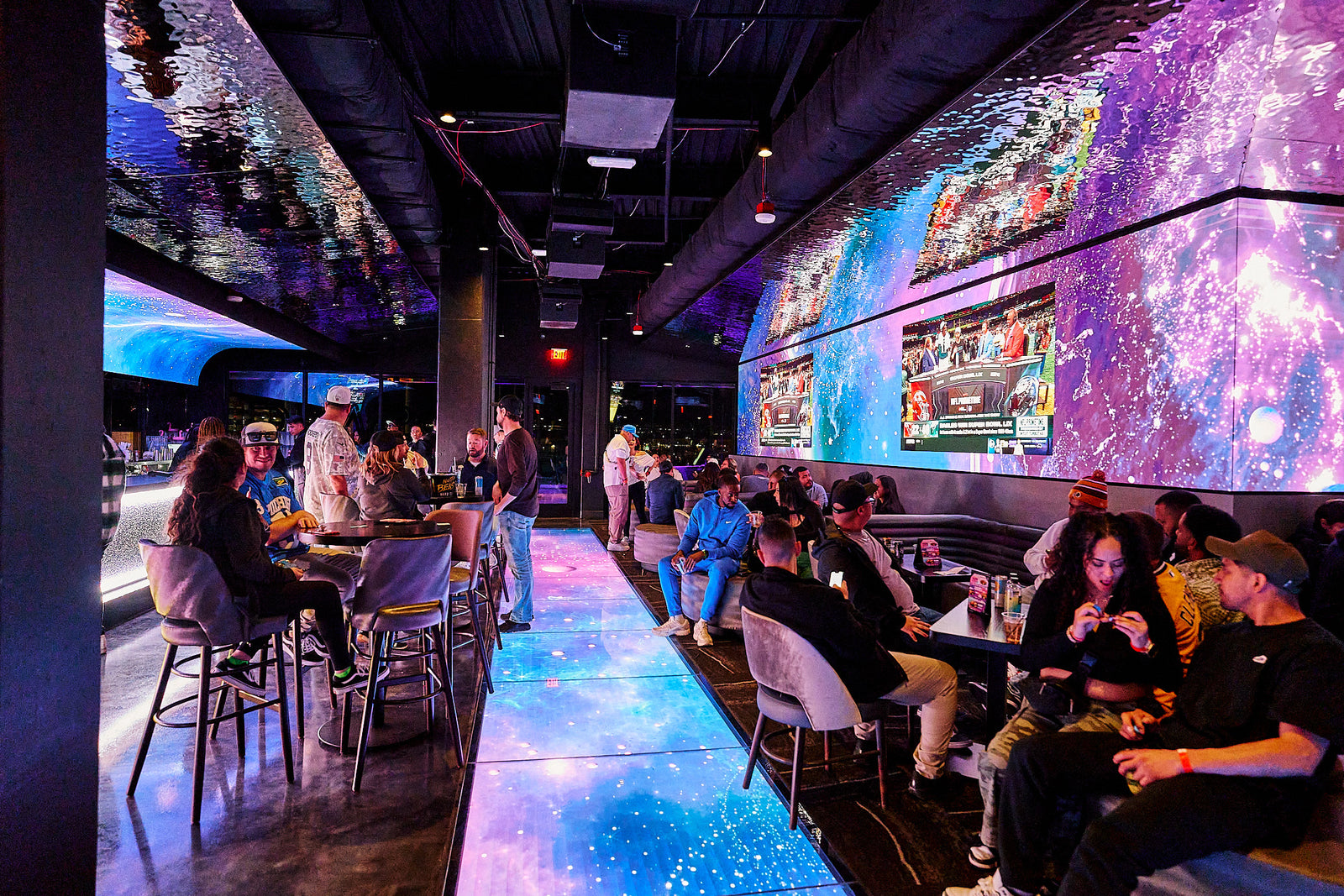 Atomic Golf Las Vegas at the restaurant
